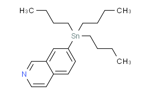 CAS No. 1161975-56-9, 7-(Tributylstannyl)isoquinoline