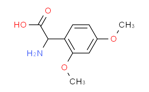 CAS No. 116435-36-0, 2-Amino-2-(2,4-dimethoxyphenyl)acetic Acid
