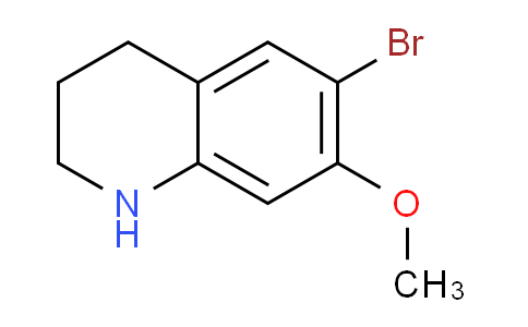 CAS No. 1368141-75-6, 6-Bromo-7-methoxy-1,2,3,4-tetrahydroquinoline