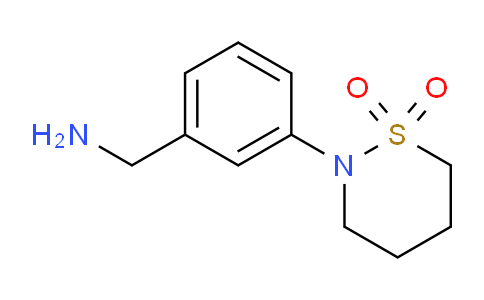 CAS No. 1368435-36-2, 2-(3-(Aminomethyl)phenyl)-1,2-thiazinane 1,1-dioxide