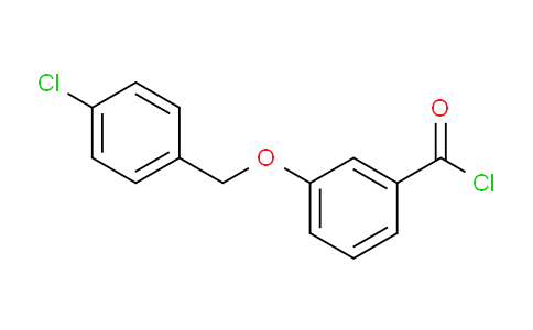 CAS No. 1160260-07-0, 3-((4-Chlorobenzyl)oxy)benzoyl chloride