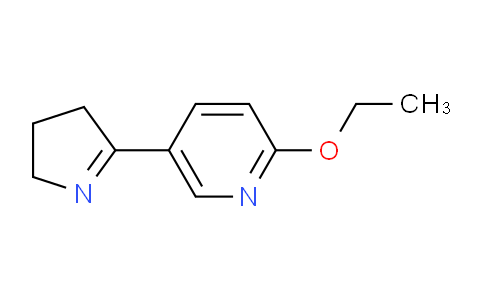 CAS No. 1352503-65-1, 5-(3,4-Dihydro-2H-pyrrol-5-yl)-2-ethoxypyridine