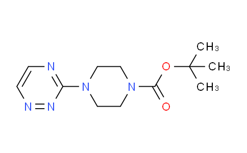 CAS No. 1379522-64-1, tert-Butyl 4-(1,2,4-triazin-3-yl)piperazine-1-carboxylate