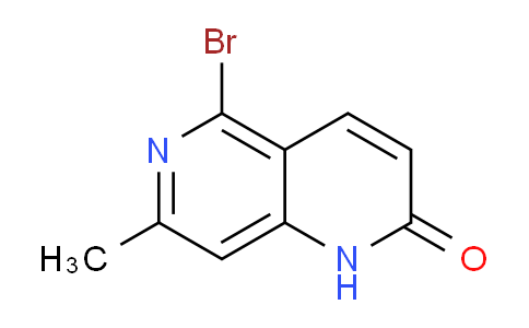 CAS No. 105277-14-3, 5-Bromo-7-methyl-1,6-naphthyridin-2(1H)-one