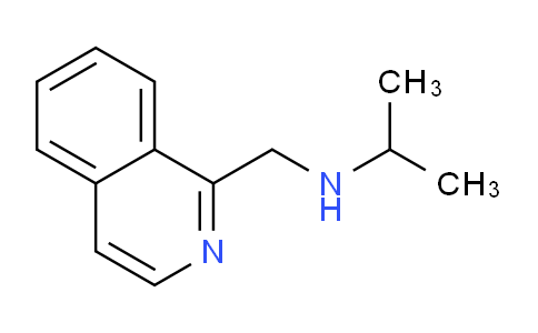 CAS No. 105487-98-7, N-(Isoquinolin-1-ylmethyl)propan-2-amine