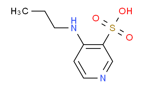 CAS No. 1352530-94-9, 4-(Propylamino)pyridine-3-sulfonic acid