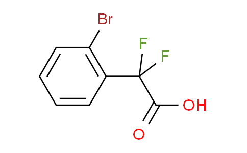 CAS No. 1375472-90-4, 2-(2-Bromophenyl)-2,2-difluoroacetic Acid