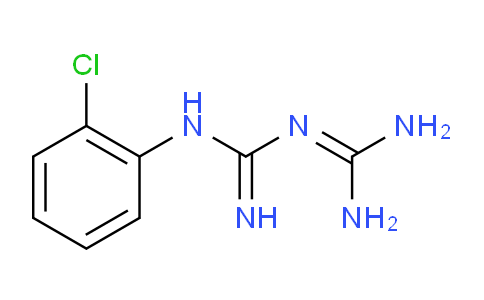CAS No. 137588-53-5, N-(2-chlorophenyl)-N'-(diaminomethylene)guanidine