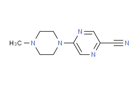 CAS No. 1378346-53-2, 5-(4-Methyl-1-piperazinyl)pyrazine-2-carbonitrile
