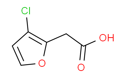 CAS No. 1378768-90-1, 3-Chlorofuran-2-acetic Acid