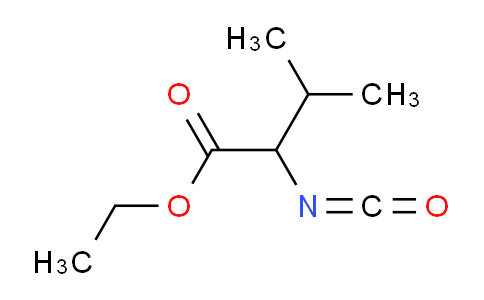 CAS No. 13794-39-3, Ethyl 2-isocyanato-3-methylbutanoate