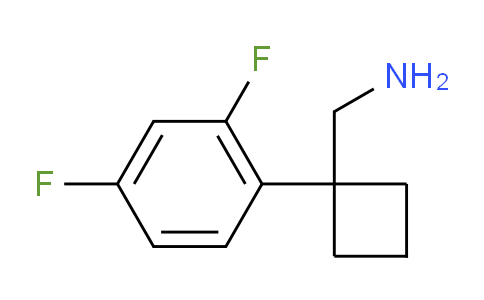 CAS No. 1344261-71-7, 1-(2,4-Difluorophenyl)cyclobutanemethanamine