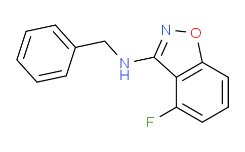 CAS No. 1344701-90-1, N-Benzyl-4-fluorobenzo[d]isoxazol-3-amine