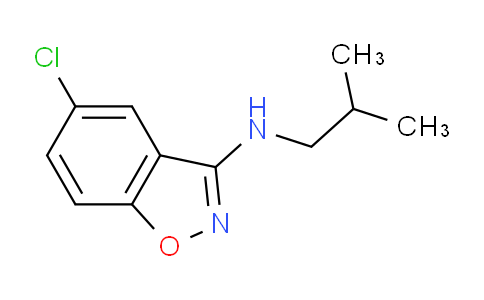 CAS No. 1344702-41-5, 5-Chloro-N-isobutylbenzo[d]isoxazol-3-amine