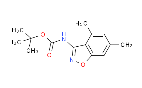 CAS No. 1344704-47-7, tert-Butyl (4,6-dimethylbenzo[d]isoxazol-3-yl)carbamate