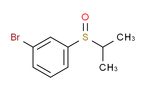 CAS No. 1345471-26-2, 1-Bromo-3-(propane-2-sulfinyl)benzene