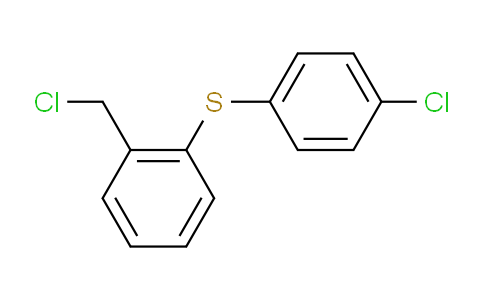 CAS No. 13459-60-4, (2-(Chloromethyl)phenyl)(4-chlorophenyl)sulfane