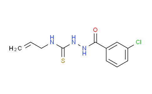 CAS No. 15944-95-3, N-Allyl-2-(3-chlorobenzoyl)hydrazinecarbothioamide