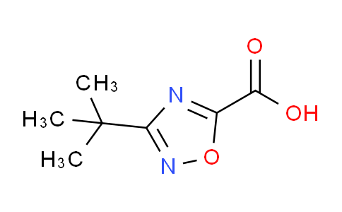 CAS No. 944906-41-6, 3-(tert-Butyl)-1,2,4-oxadiazole-5-carboxylic Acid