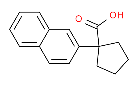 CAS No. 911423-25-1, 1-(2-Naphthyl)cyclopentanecarboxylic Acid