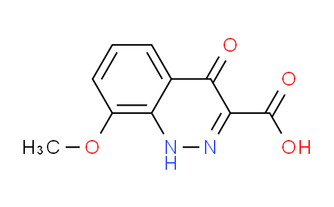 CAS No. 90771-54-3, 8-Methoxy-4-oxo-1,4-dihydrocinnoline-3-carboxylic acid