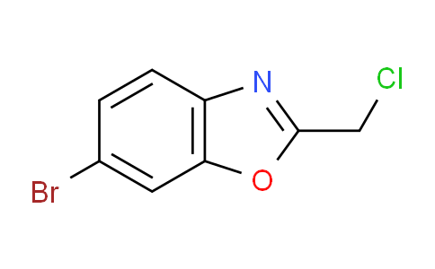CAS No. 944903-23-5, 6-Bromo-2-(chloromethyl)benzoxazole