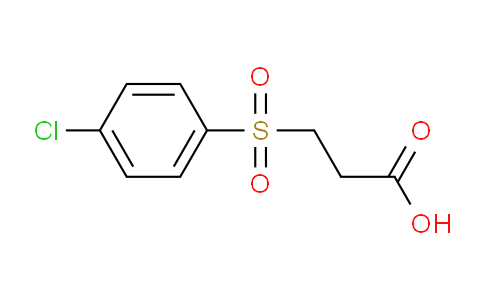 CAS No. 90396-00-2, 3-((4-Chlorophenyl)sulfonyl)propanoic acid