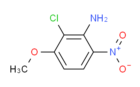 CAS No. 89975-38-2, 2-Chloro-3-methoxy-6-nitroaniline