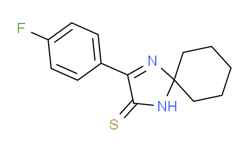 CAS No. 899926-67-1, 3-(4-Fluorophenyl)-1,4-diazaspiro[4.5]dec-3-ene-2-thione