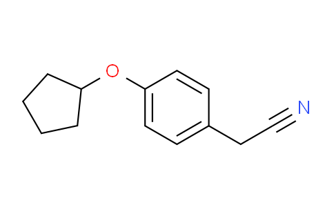 CAS No. 900137-13-5, 2-[4-(Cyclopentyloxy)phenyl]acetonitrile