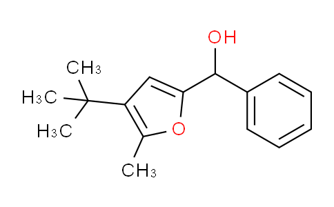 CAS No. 944670-59-1, (4-(tert-Butyl)-5-methylfuran-2-yl)(phenyl)methanol