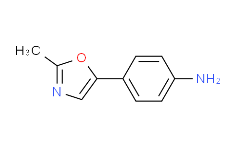 CAS No. 89260-50-4, 4-(2-Methyloxazol-5-yl)aniline