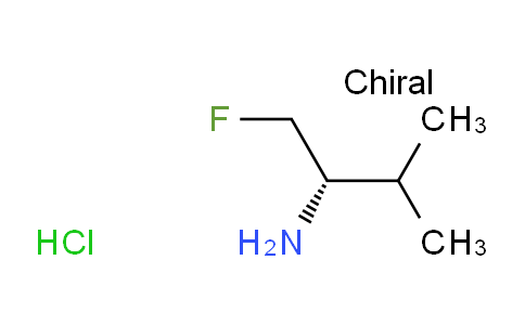 CAS No. 886216-66-6, (S)-1-Fluoro-3-methyl-2-butylamine Hydrochloride