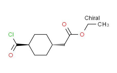 CAS No. 880104-41-6, Ethyl 2-[trans-4-(Chlorocarbonyl)cyclohexyl]acetate