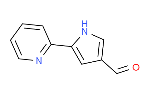 CAS No. 881674-54-0, 5-(2-Pyridyl)-1H-pyrrole-3-carbaldehyde