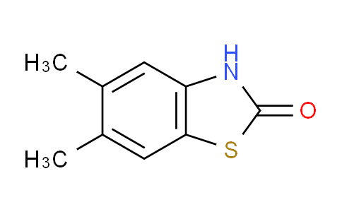 CAS No. 80689-20-9, 5,6-Dimethylbenzo[d]thiazol-2(3H)-one