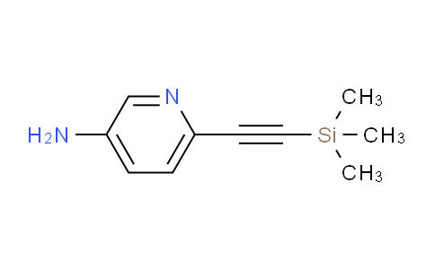 CAS No. 868736-61-2, 3-Amino-6-[(trimethylsilyl)ethynyl]pyridine