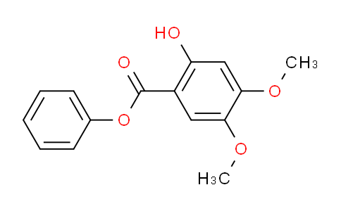CAS No. 877997-98-3, Phenyl 2-Hydroxy-4,5-dimethoxybenzoate