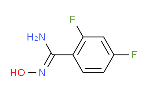 CAS No. 883022-90-0, 2,4-Difluorobenzamidoxime