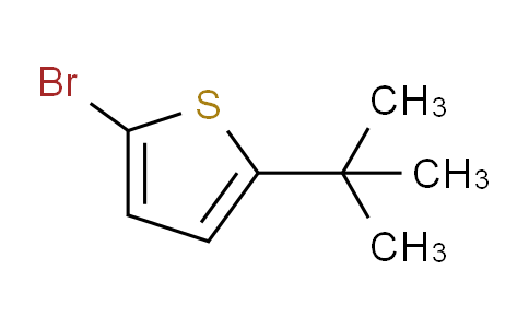 CAS No. 93425-02-6, 2-Bromo-5-(tert-butyl)thiophene