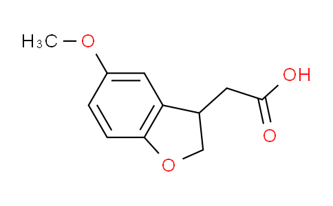 CAS No. 93198-71-1, 5-Methoxy-2,3-dihydrobenzofuran-3-acetic Acid