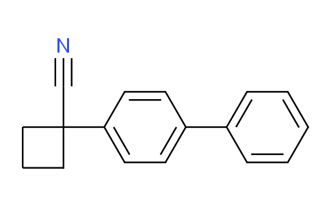 CAS No. 93315-12-9, 1-(4-Biphenylyl)cyclobutanecarbonitrile