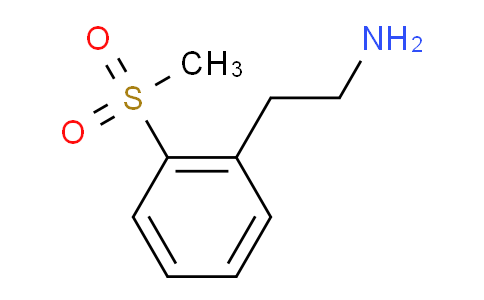 CAS No. 933705-18-1, 2-[2-(Methylsulfonyl)phenyl]ethylamine