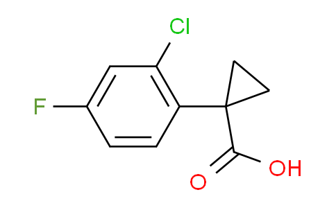 CAS No. 920501-50-4, 1-(2-Chloro-4-fluorophenyl)cyclopropanecarboxylic Acid