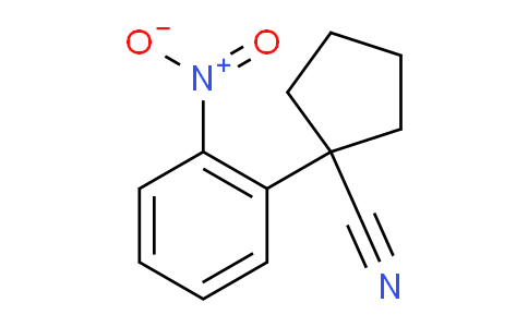 CAS No. 908512-93-6, 1-(2-Nitrophenyl)cyclopentanecarbonitrile