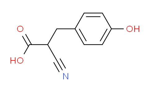 CAS No. 90924-41-7, 2-Cyano-3-(4-hydroxyphenyl)propanoic Acid