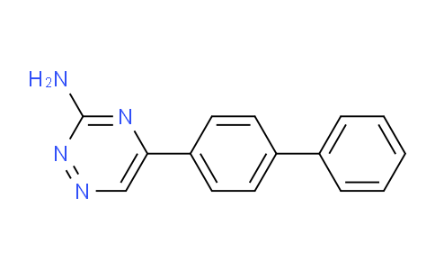 CAS No. 886497-02-5, 5-([1,1'-Biphenyl]-4-yl)-1,2,4-triazin-3-amine