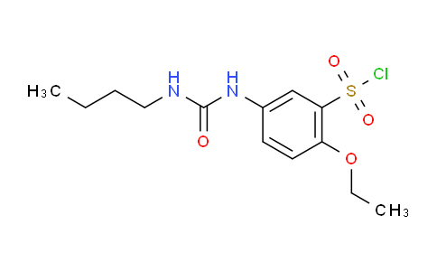CAS No. 680618-18-2, 5-(3-Butylureido)-2-ethoxybenzene-1-sulfonyl chloride