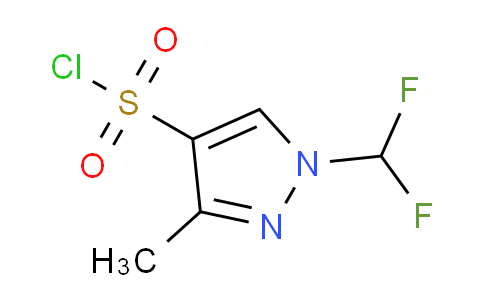 CAS No. 957490-44-7, 1-(Difluoromethyl)-3-methyl-1H-pyrazole-4-sulfonyl chloride