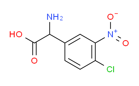 CAS No. 768347-03-1, 2-Amino-2-(4-chloro-3-nitrophenyl)acetic Acid